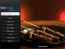 Tablet Screenshot of blackstreamcreative.com